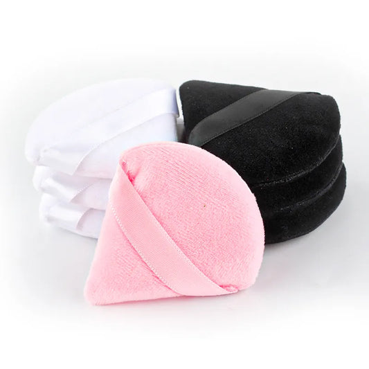 New Cosmetic Foundation Puff Mini Triangle Powder Puffs Women Beauty Blender Reusable Sponge Washable Makeup Powder Accessories